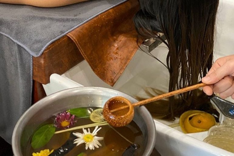 Phục hồi tóc hư tổn do uốn, sấy nhiều- Ảnh 1.