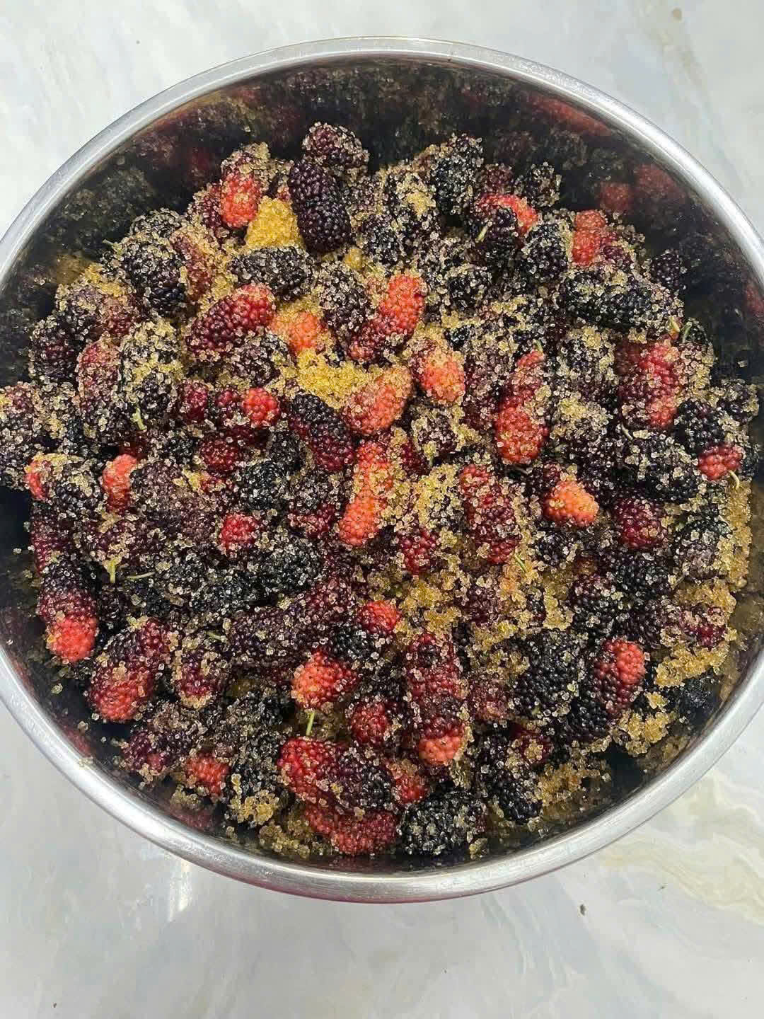 Cách ngâm dâu tằm tại nhà: Nhanh gọn, thơm ngon và không bị nổi váng- Ảnh 2.