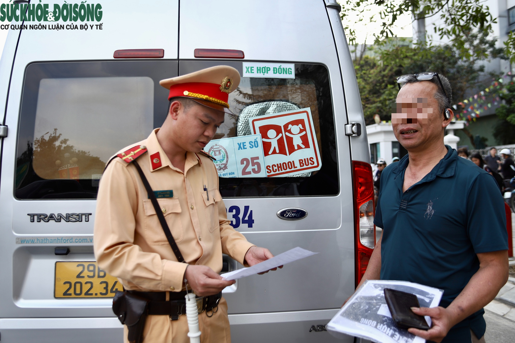 Hà Nội: Kiểm tra xe chở học sinh, tài xế được test nồng độ cồn, ma túy- Ảnh 5.