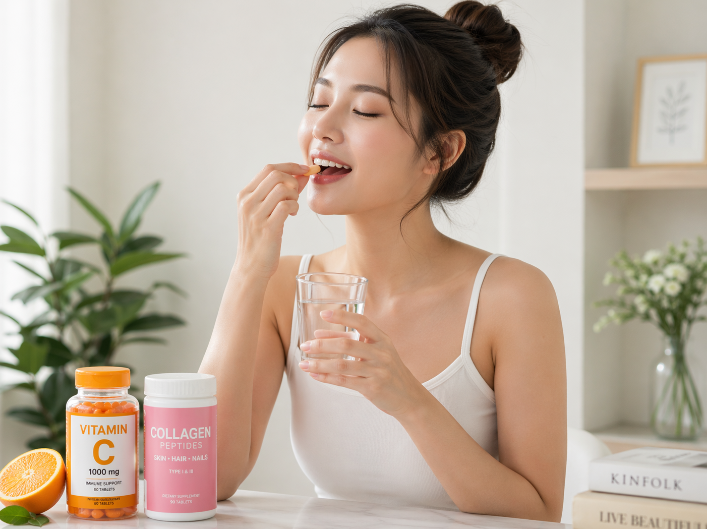 Có nên bổ sung collagen và vitamin C cùng nhau?- Ảnh 2. Có nên bổ sung collagen và vitamin C cùng nhau?- Ảnh 2.