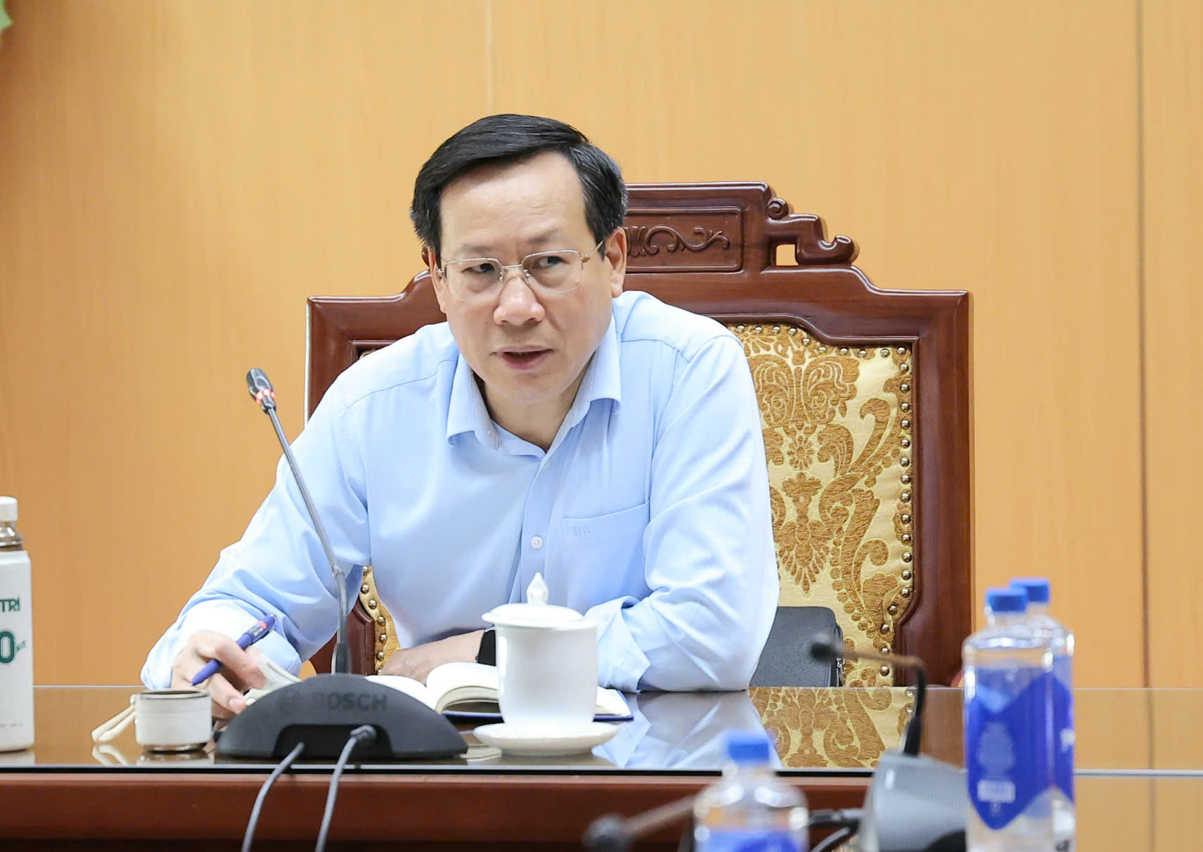 Lãnh đạo Bộ Y tế đôn đốc tiến độ dự án Cơ sở 2 Bệnh viện Bạch Mai và Việt Đức- Ảnh 1. Lãnh đạo Bộ Y tế đôn đốc tiến độ dự án Cơ sở 2 Bệnh viện Bạch Mai và Việt Đức- Ảnh 1.