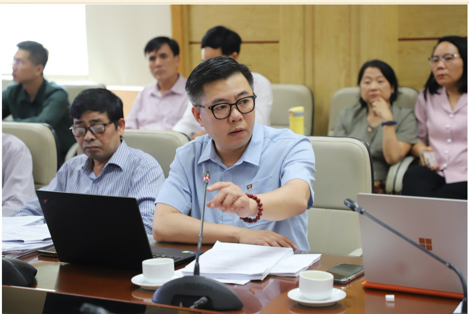 Bộ Y tế họp liên bộ thống nhất nội dung tiếp thu, giải trình và hoàn thiện dự thảo Nghị định hướng dẫn Luật Phòng bệnh- Ảnh 5. Bộ Y tế họp liên bộ thống nhất nội dung tiếp thu, giải trình và hoàn thiện dự thảo Nghị định hướng dẫn Luật Phòng bệnh- Ảnh 5.