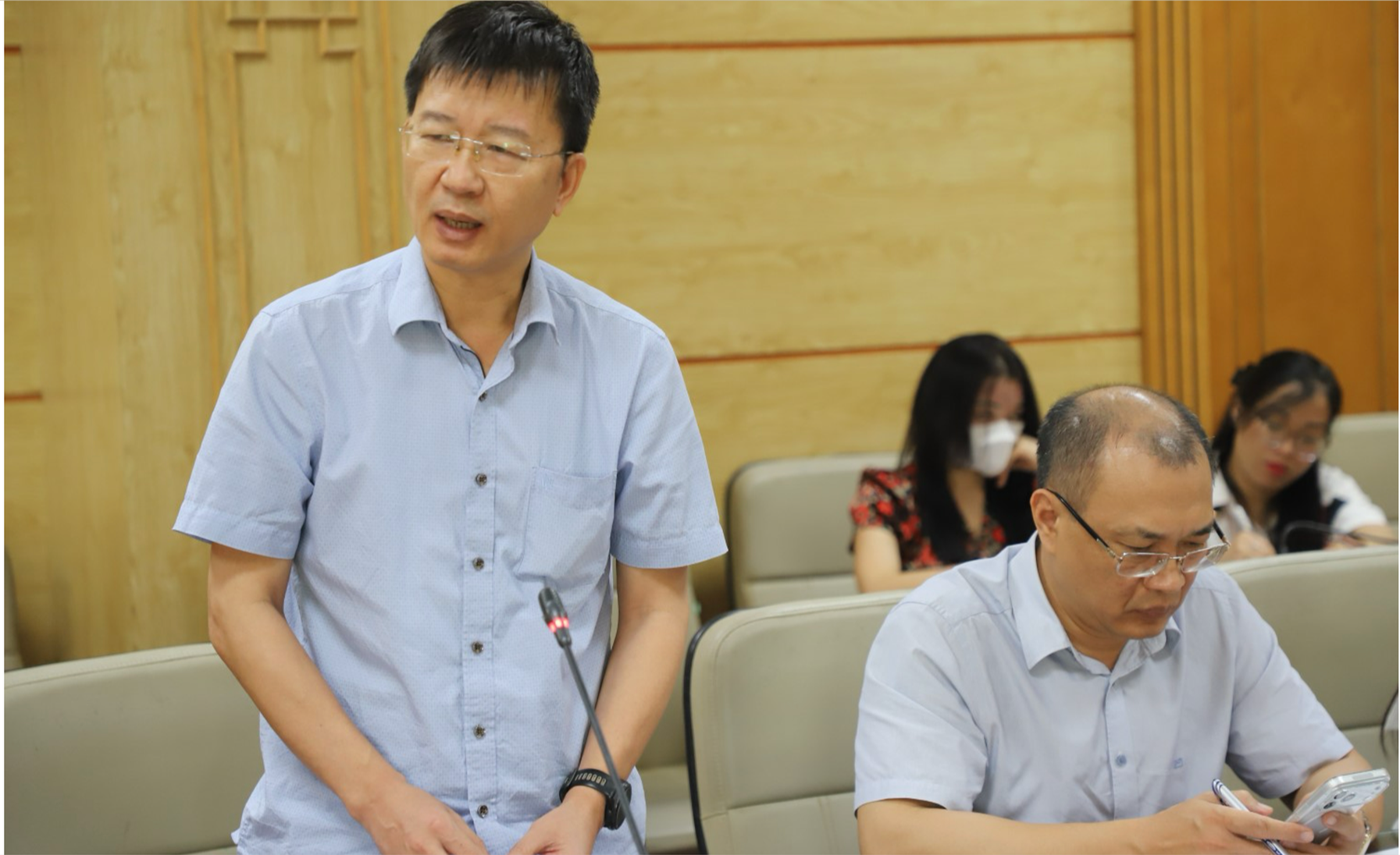 Bộ Y tế họp liên bộ thống nhất nội dung tiếp thu, giải trình và hoàn thiện dự thảo Nghị định hướng dẫn Luật Phòng bệnh- Ảnh 7. Bộ Y tế họp liên bộ thống nhất nội dung tiếp thu, giải trình và hoàn thiện dự thảo Nghị định hướng dẫn Luật Phòng bệnh- Ảnh 7.