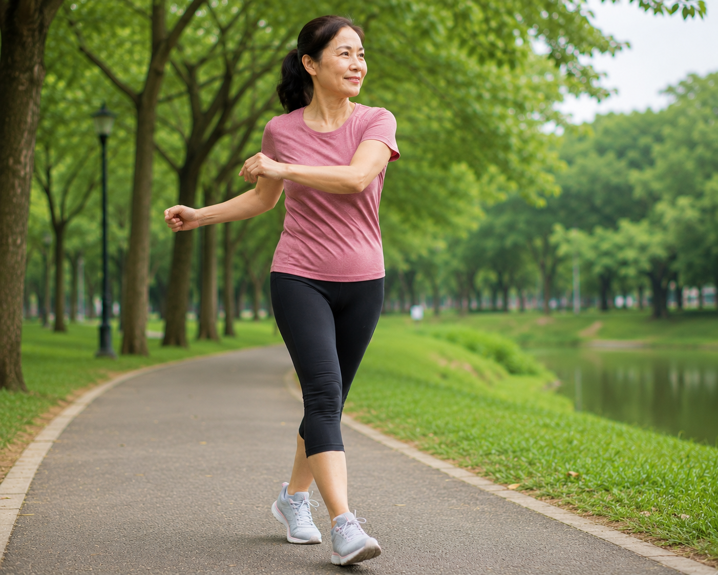 giam-mo-bung-2-177923402819861525552 5 bài tập đi bộ giảm mỡ bụng tốt hơn tập gym sau tuổi 50- Ảnh 4.