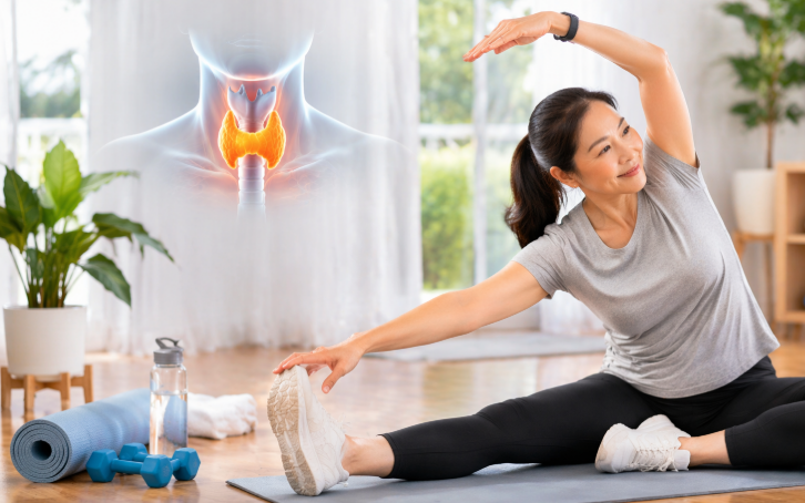 Những bệnh tuyến giáp ngày càng phổ biến trong cộng đồng- Ảnh 3. Người bệnh tuyến giáp nên tập thể dục như thế nào?