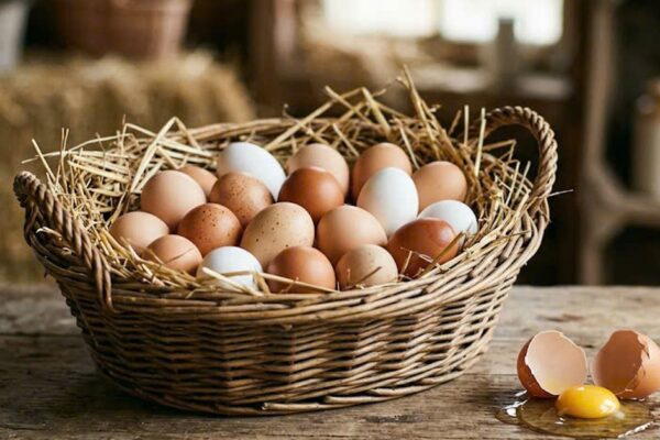 Trứng gà vỏ nâu tốt hơn và ít cholesterol hơn trứng gà vỏ trắng?