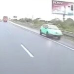 Xử phạt 35 triệu đồng tài xế taxi công nghệ đi ngược chiều trên tuyến cao tốc Pháp Vân – Cao Bồ