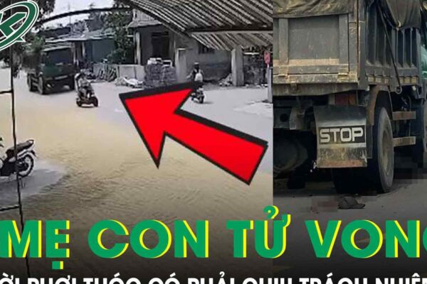 Xe tải đâm 2 mẹ con tử vong tại Hà Tĩnh: Người phơi thóc có phải chịu trách nhiệm?