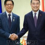 Thủ tướng Lê Minh Hưng gặp Tổng thống Philippines