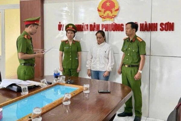 Khởi tố Lê Thị Thanh Nhàn dùng sổ đỏ giả lừa vay hơn 1 tỷ đồng
