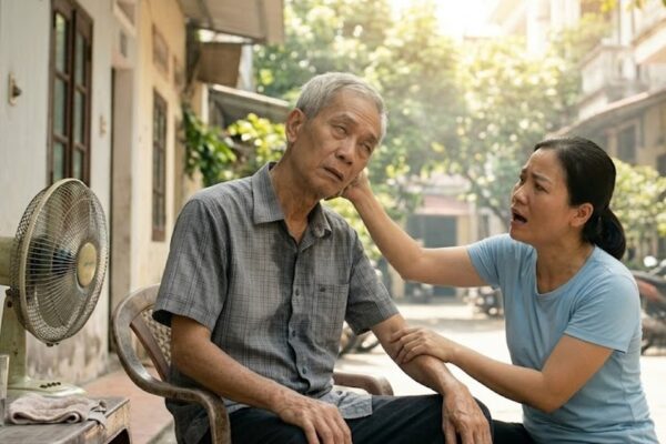 Dấu hiệu sốc nhiệt ở người cao tuổi dễ bị bỏ qua