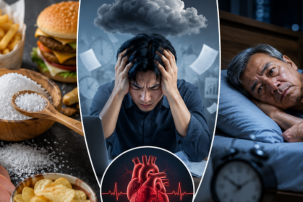 Bộ ba nguy cơ gây tăng huyết áp, làm thế nào để phòng ngừa?
