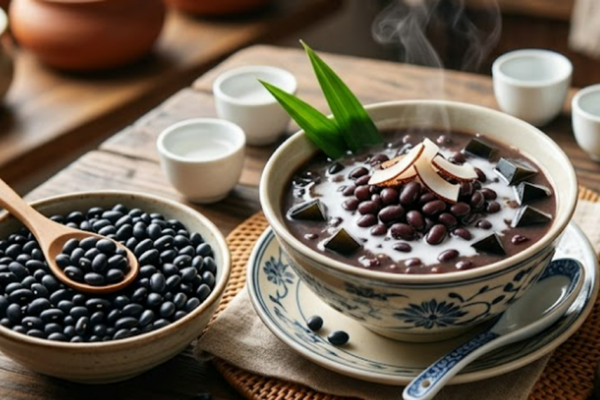 Món ăn từ đậu đen dưỡng gan, thanh nhiệt