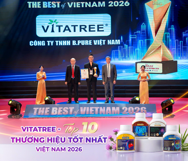 picture2-17792704997312074061718 Vitatree lọt 'Top 10 Thương hiệu tốt nhất Việt Nam 2026' với chất lượng chuẩn Úc- Ảnh 2.
