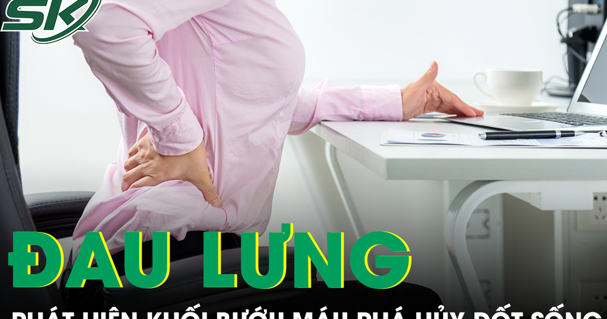 Đau lưng kéo dài, người phụ nữ phát hiện khối bướu máu đã phá hủy gần toàn bộ đốt sống