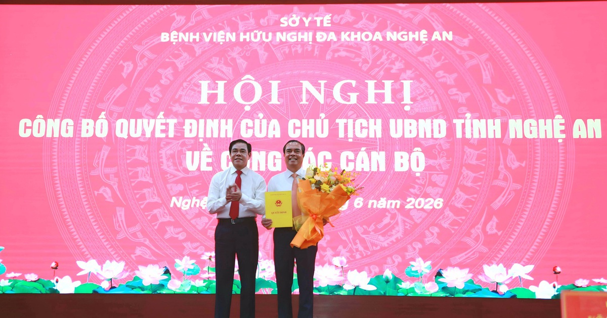 Tân Giám đốc Bệnh viện Hữu nghị Đa khoa Nghệ An: Xây dựng bệnh viện thông minh, chuyên nghiệp và hiện đại
