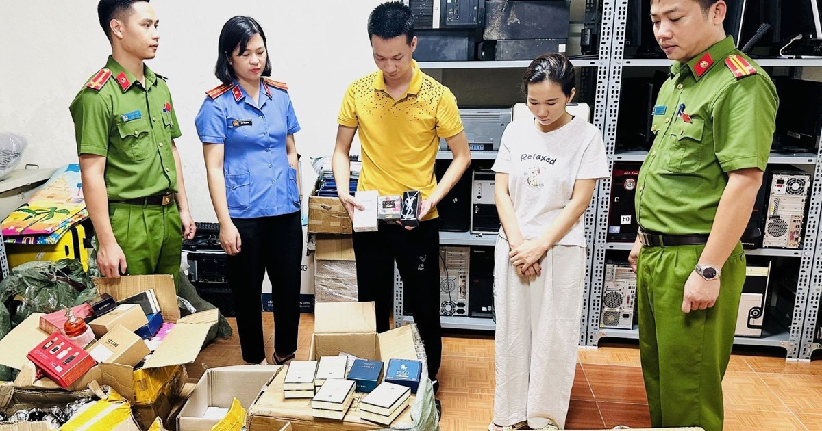 Thu giữ hơn 1.500 chai nước hoa giả mạo các thương hiệu nổi tiếng thế giới