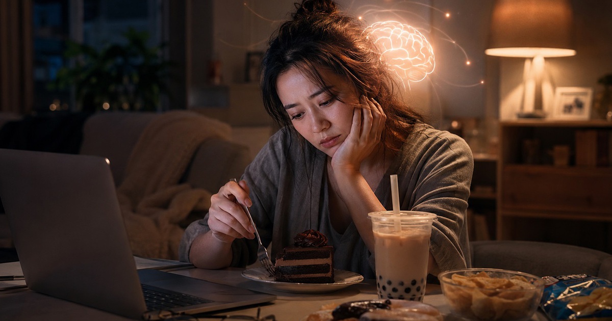 Vì sao stress lại thèm đồ ngọt?