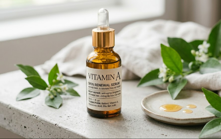 base64-1780741255700948993772 3 công dụng của vitamin A trong mỹ phẩm chăm sóc da- Ảnh 1.