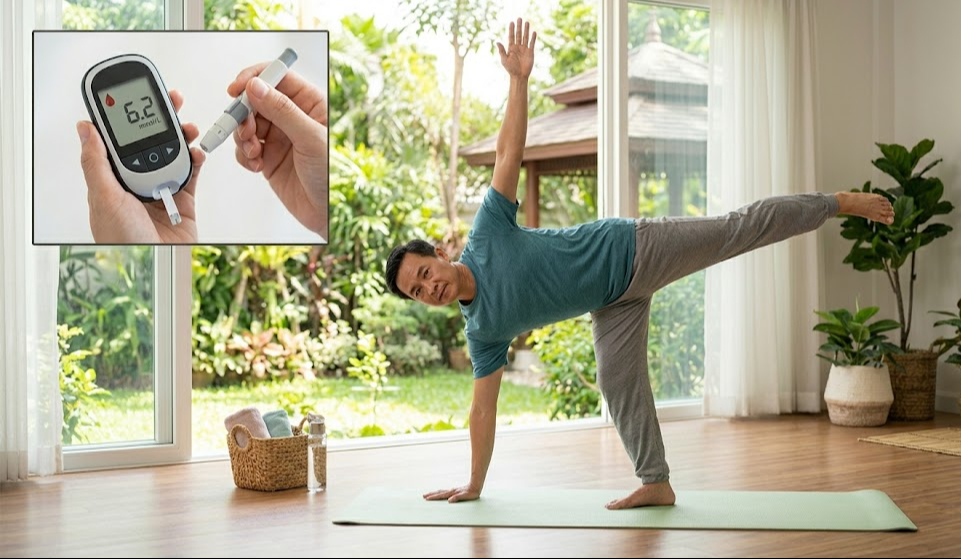 6 tư thế yoga đặc biệt dành cho người bệnh tiểu đường - Ảnh 1.