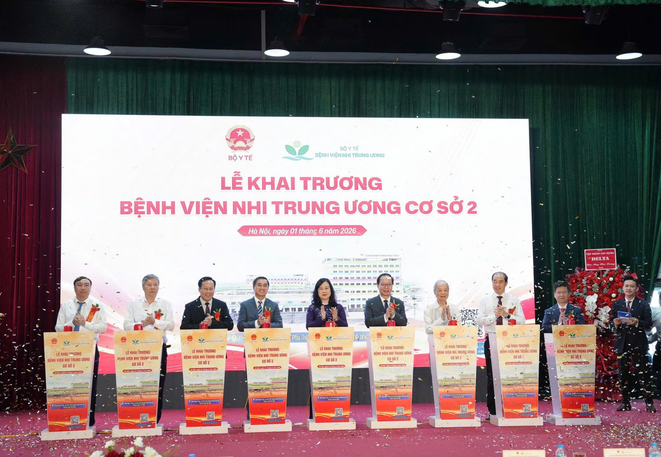 Bộ trưởng Đào Hồng Lan: Cơ sở 2 Bệnh viện Nhi Trung ương góp phần giảm tải, nâng cao chất lượng khám chữa bệnh cho trẻ em- Ảnh 5.