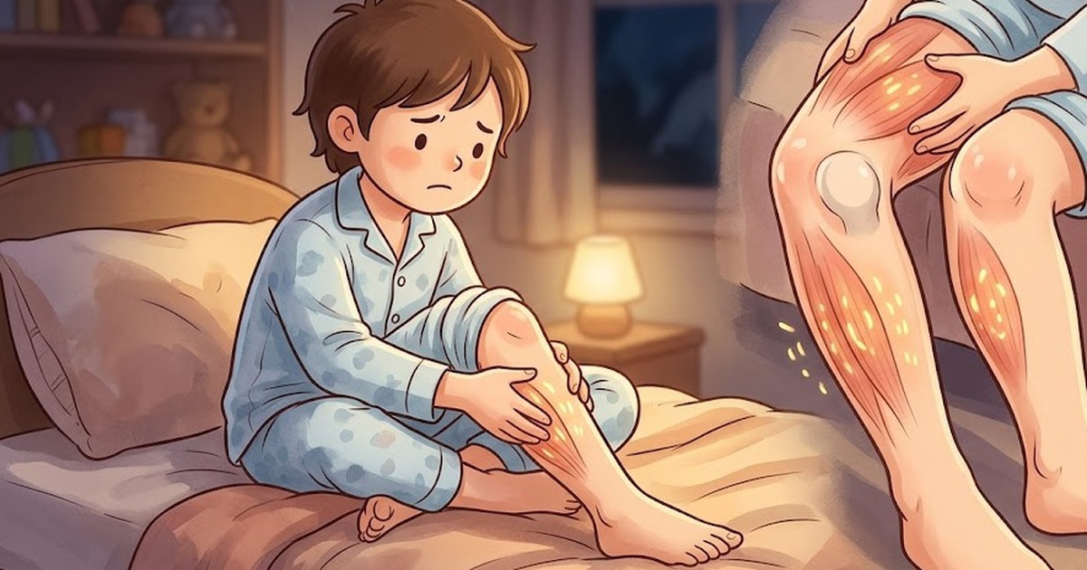 Dấu hiệu đặc trưng khi trẻ đau tăng trưởng