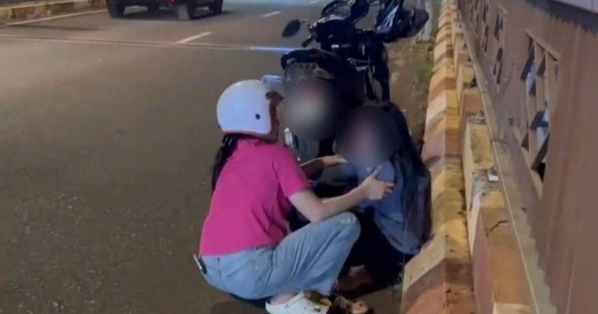 Nữ thiếu tá công an nhanh trí cứu người phụ nữ định nhảy cầu ở Lâm Đồng