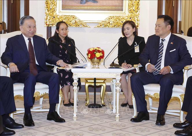 hoi-dam-hep-1779942678388-177994267866589483996 Tổng Bí thư, Chủ tịch nước Tô Lâm hội đàm hẹp với Thủ tướng Thái Lan- Ảnh 1.
