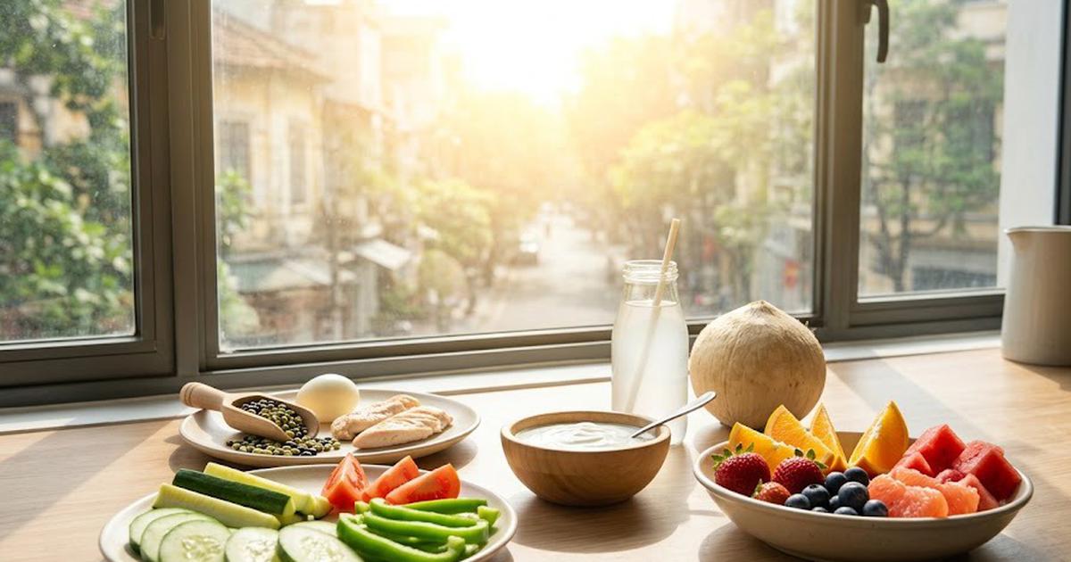 Tuần nắng nóng gay gắt: 4 nhóm thực phẩm tốt nhất nên ăn để bảo vệ sức khỏe