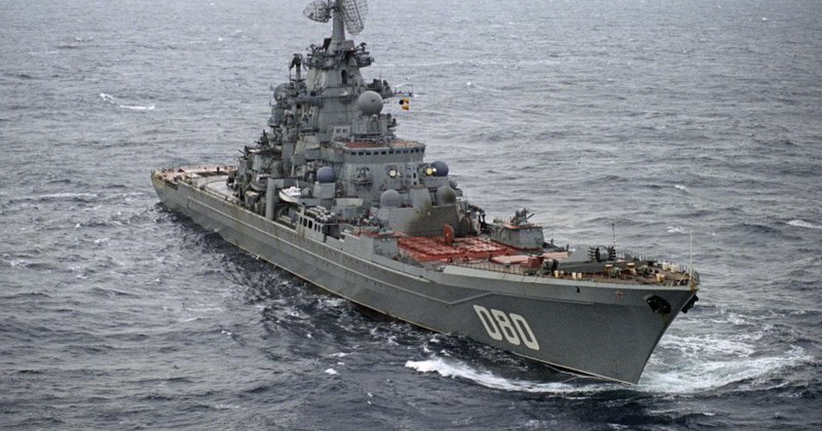 Tàu chiến hạt nhân Nga được trang bị vũ khí mạnh nhất thế giới