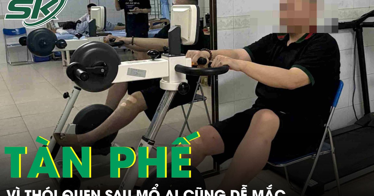 Chàng trai 22 tuổi tàn phế vì một thói quen tai hại sau mổ ai cũng dễ mắc
