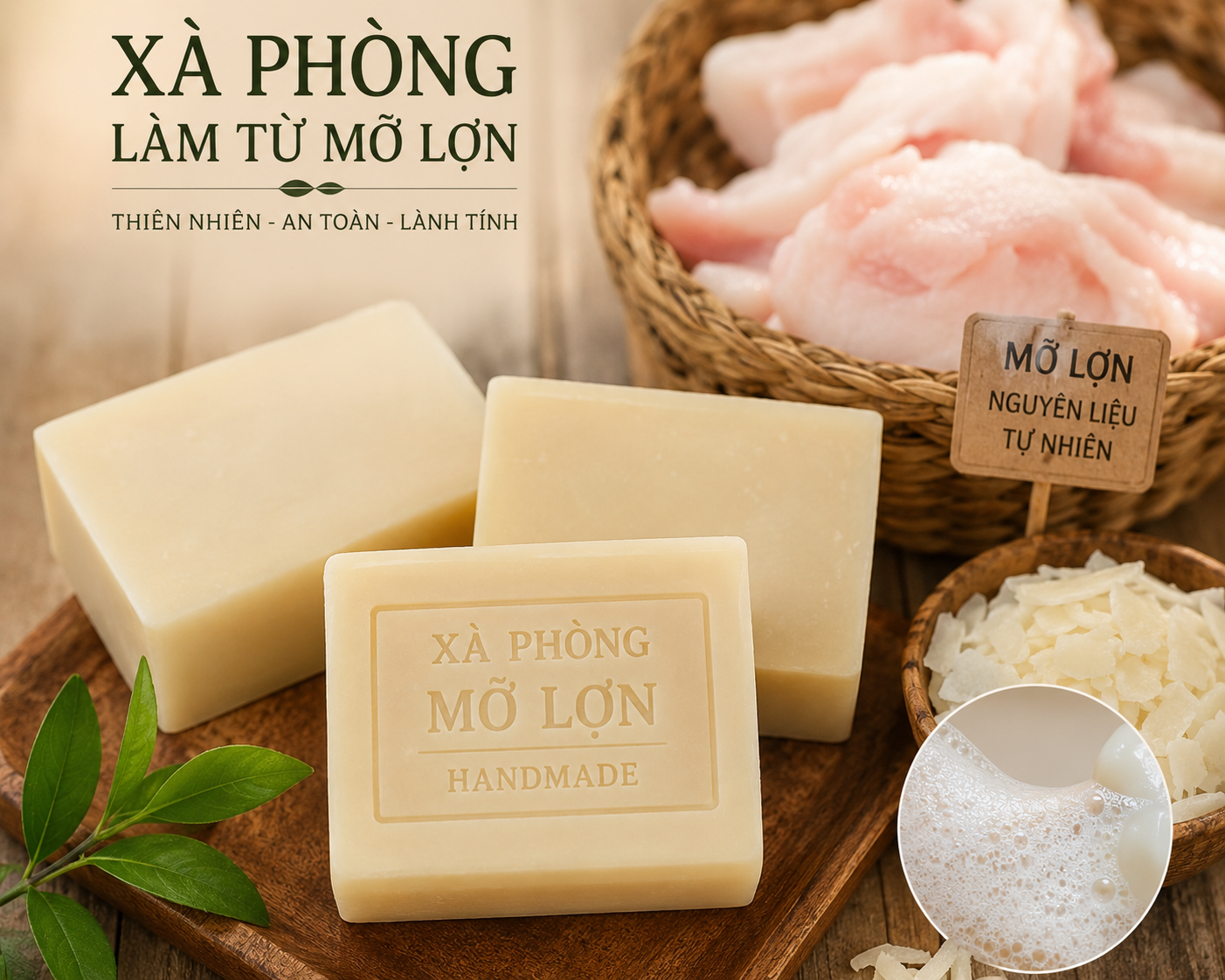 xa-phong-lam-tu-mo-lon-1780985622954710314071 Xà phòng từ mỡ lợn: Nguyên liệu truyền thống đang được quan tâm trở lại- Ảnh 1.