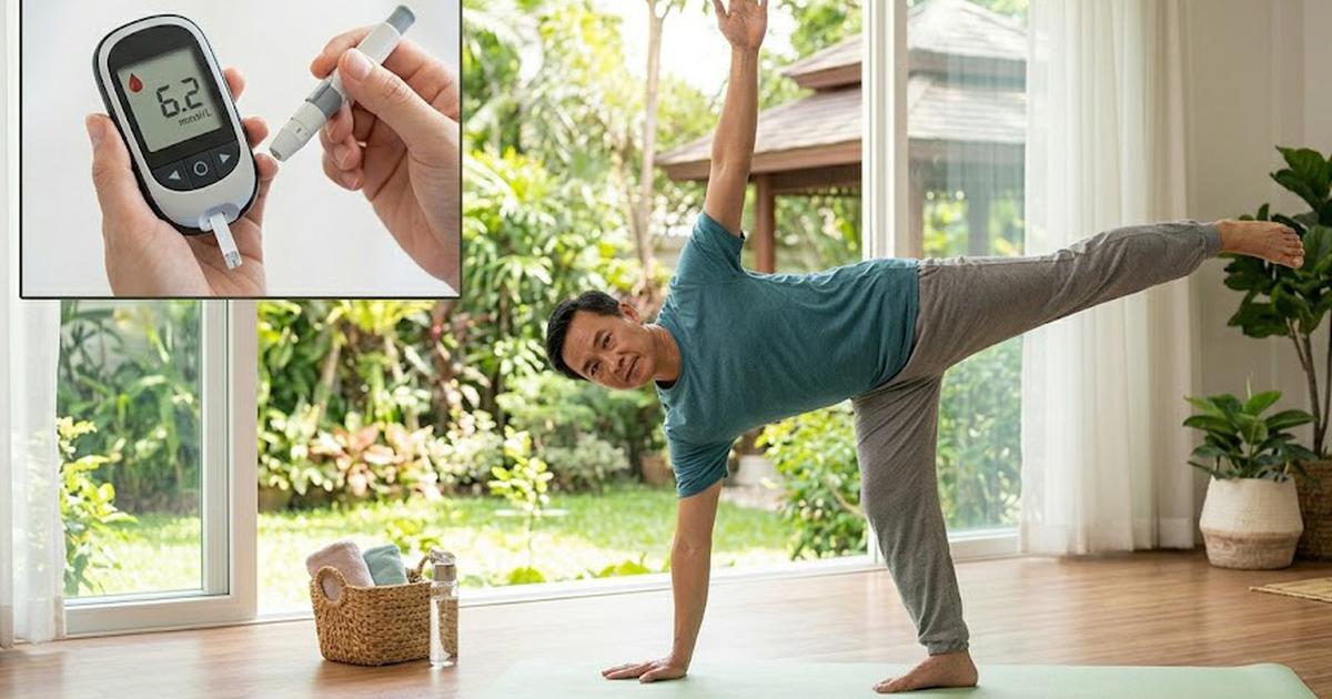 6 tư thế yoga đặc biệt dành cho người bệnh đái tháo đường