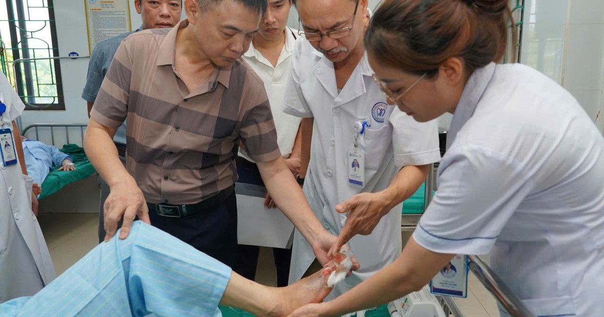 Tăng cơ hội bảo tồn chi thể cho người bệnh đái tháo đường
