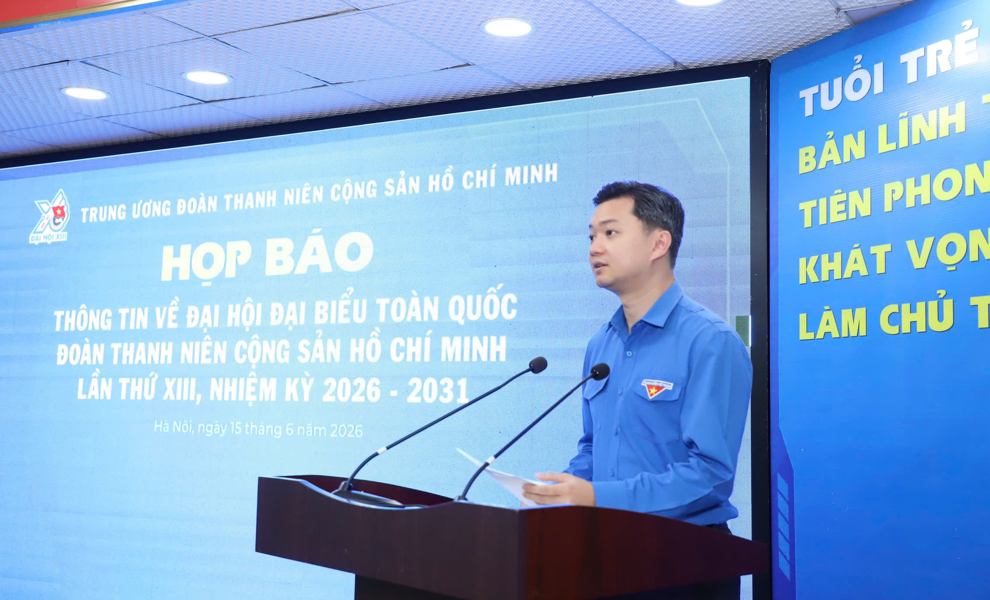 base64-17815020361741659677429 786 đại biểu dự Đại hội Đoàn toàn quốc lần thứ XIII, đại biểu trẻ nhất 16 tuổi- Ảnh 2.