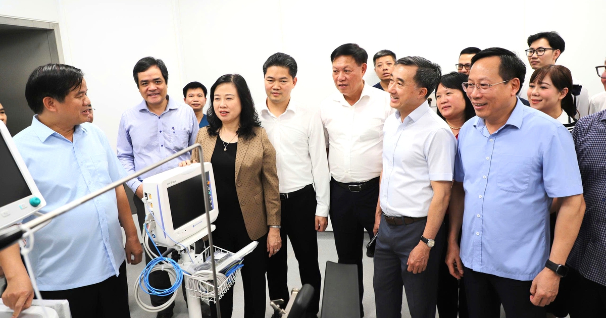 Bộ trưởng Đào Hồng Lan: Quyết tâm đưa Cơ sở 2 Bệnh viện Bạch Mai vào hoạt động trong cuối tháng 6