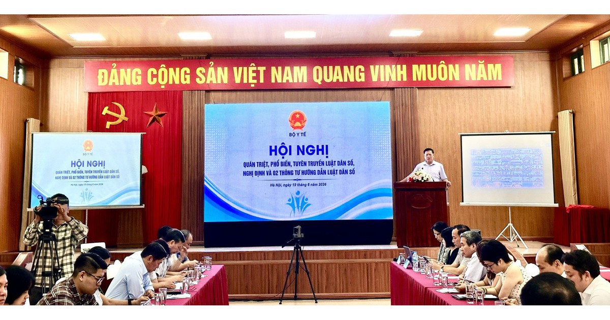 Triển khai đồng bộ Luật Dân số và các văn bản hướng dẫn thi hành